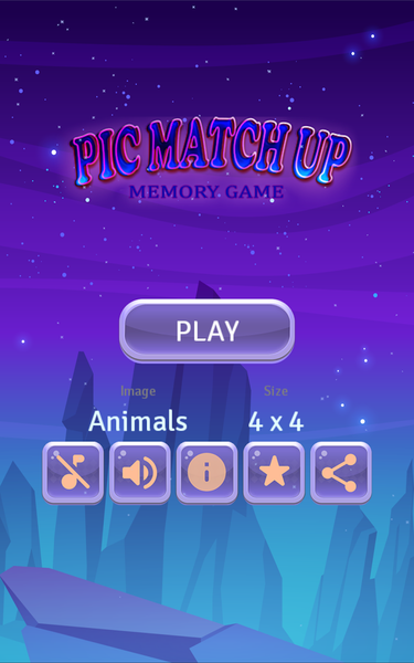 Matching Pair : Brain Exercise - Gameplay image of android game