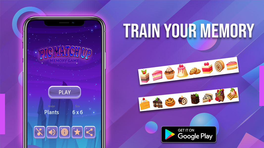 Matching Pair : Brain Exercise - Gameplay image of android game