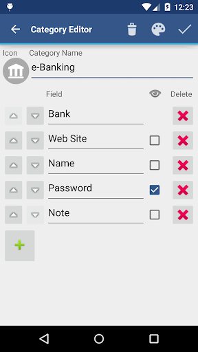 aWallet Password Manager - Image screenshot of android app