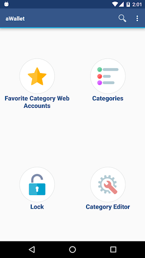 aWallet Password Manager - عکس برنامه موبایلی اندروید