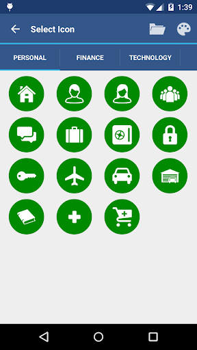 aWallet Password Manager - Image screenshot of android app