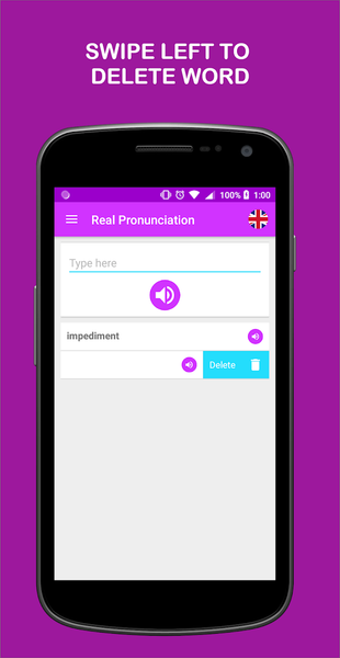 English Pronunciation - Image screenshot of android app