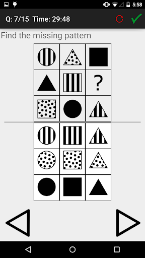 IQ and Aptitude Test Practice - Image screenshot of android app