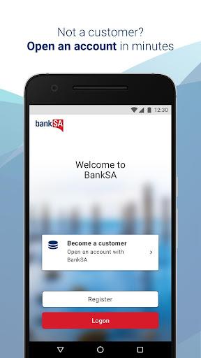 BankSA Mobile Banking - عکس برنامه موبایلی اندروید
