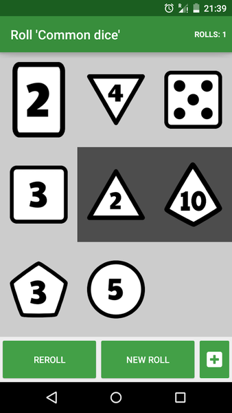 Custom Image Dice - Image screenshot of android app