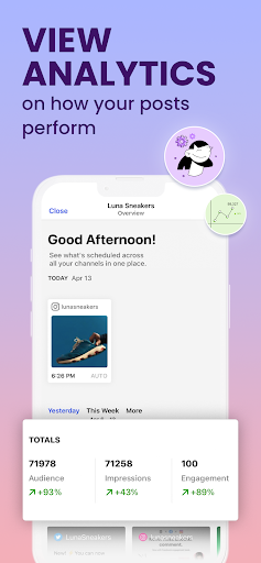 Buffer: Social Media Scheduler - Image screenshot of android app