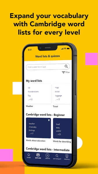 Cambridge Dictionary +Plus - Image screenshot of android app