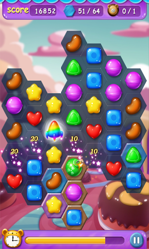 Candies Legend - Gameplay image of android game