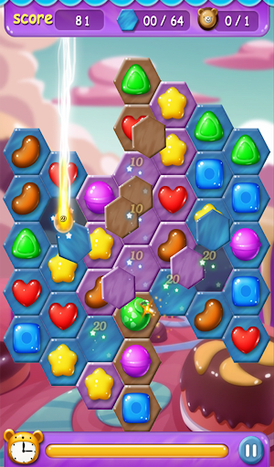 Candies Legend - Gameplay image of android game