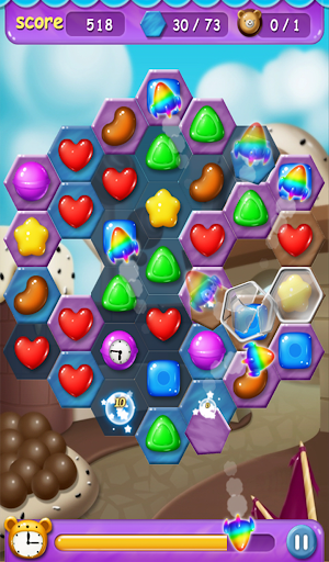 Candies Legend - Gameplay image of android game