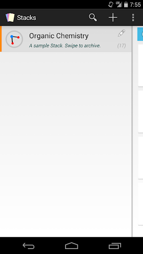 Stacks Flashcards - عکس برنامه موبایلی اندروید