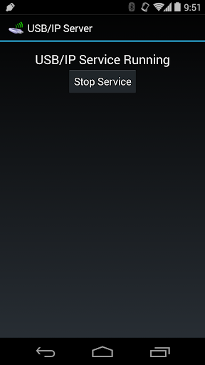 USB/IP Server - Image screenshot of android app