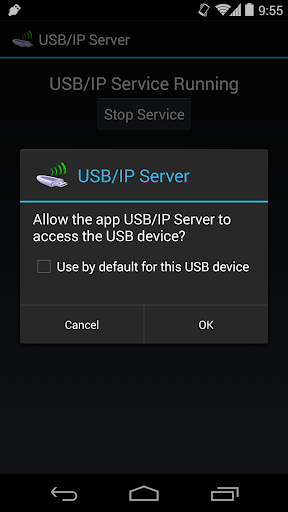 USB/IP Server - Image screenshot of android app