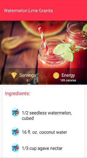 Dessert Recipes - Frozen Dessert Recipes - Image screenshot of android app