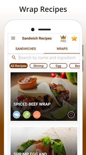 Sandwich Recipes - عکس برنامه موبایلی اندروید