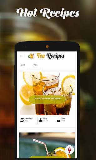 Tea Recipes - عکس برنامه موبایلی اندروید