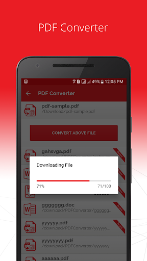 PDF Converter Free - عکس برنامه موبایلی اندروید