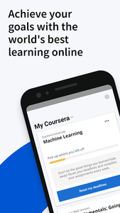 Coursera: Learn career skills - Image screenshot of android app