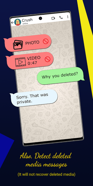 Deleted Messages Recovery - عکس برنامه موبایلی اندروید