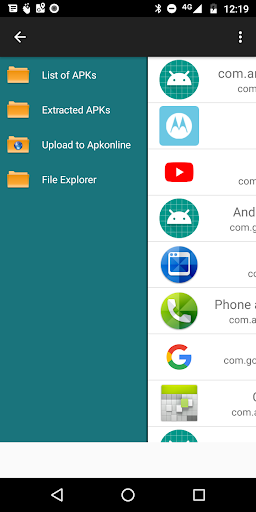 APK extractor of any app - عکس برنامه موبایلی اندروید