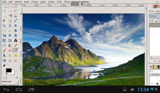 XGimp Image Editor - عکس برنامه موبایلی اندروید