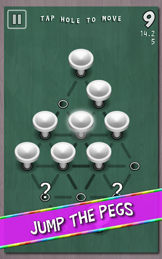 Triangular Peg Solitaire - Gameplay image of android game