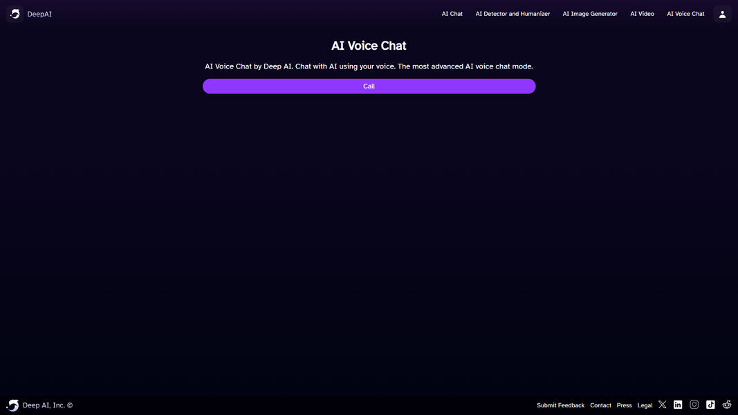 DeepAI - عکس برنامه موبایلی اندروید
