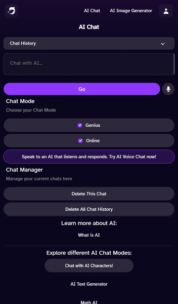 DeepAI - عکس برنامه موبایلی اندروید