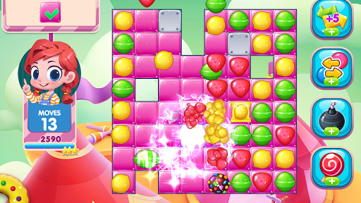 Sweet Candy Sugar: Match ۳ Puzzle ۲۰۲۰ - عکس بازی موبایلی اندروید