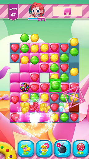 Sweet Candy Sugar: Match 3 Puzzle 2020 - Gameplay image of android game