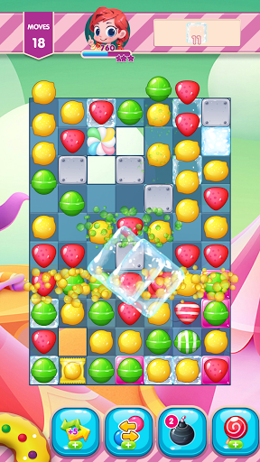 Sweet Candy Sugar: Match 3 Puzzle 2020 - Gameplay image of android game