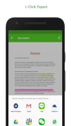 Highlighter - عکس برنامه موبایلی اندروید