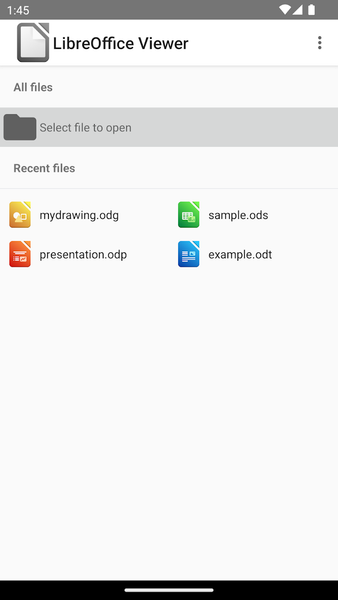 LibreOffice Viewer - Image screenshot of android app