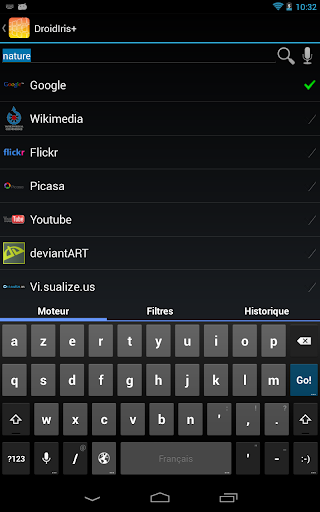 DroidIris : Image Search - عکس برنامه موبایلی اندروید