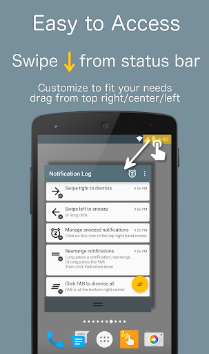 Notif Log notification history - عکس برنامه موبایلی اندروید