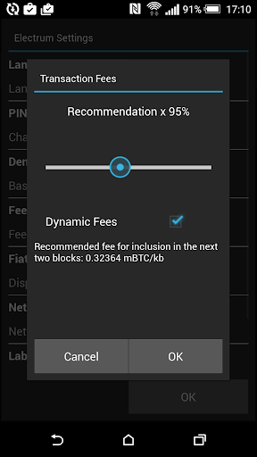 Electrum Bitcoin Wallet - عکس برنامه موبایلی اندروید