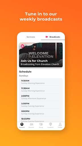 Elevation Church - عکس برنامه موبایلی اندروید