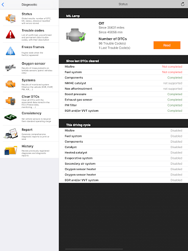 OBD2 Car Scanner - EOBD Facile - Image screenshot of android app