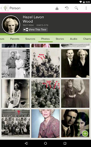 FamilySearch Tree - Image screenshot of android app