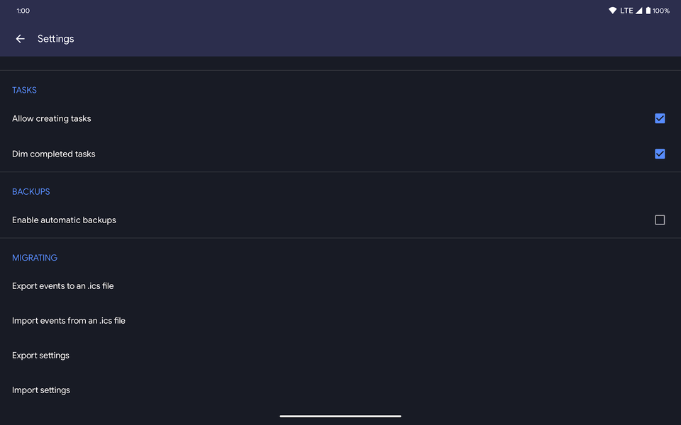 Fossify Calendar - عکس برنامه موبایلی اندروید