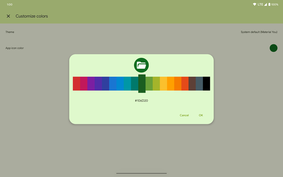 Fossify File Manager - عکس برنامه موبایلی اندروید