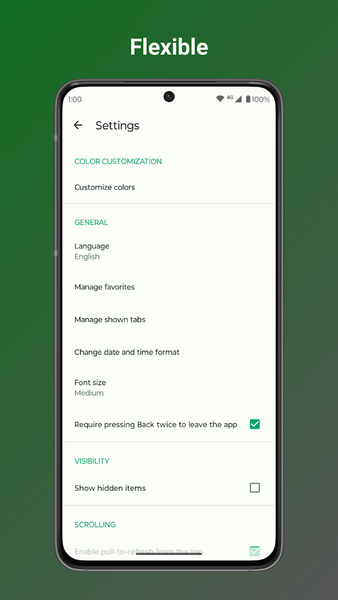 Fossify File Manager - عکس برنامه موبایلی اندروید