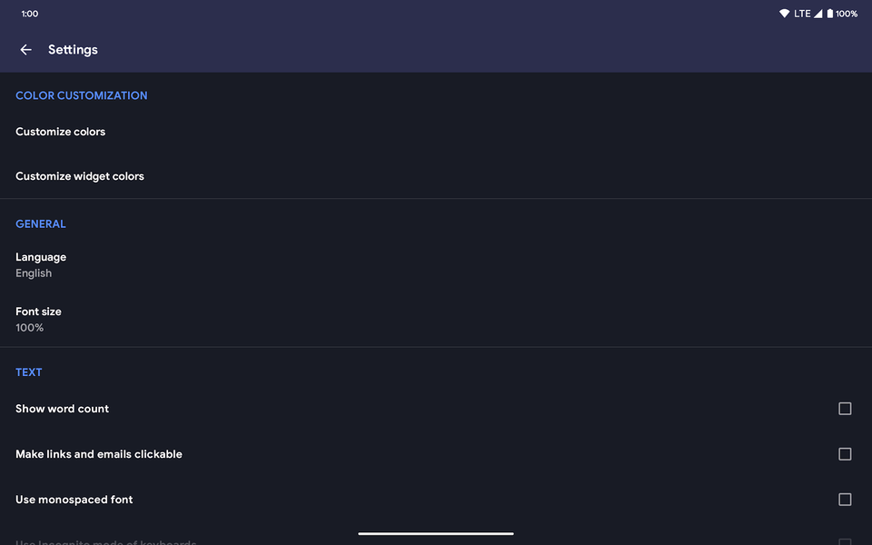 Fossify Notes Beta - عکس برنامه موبایلی اندروید