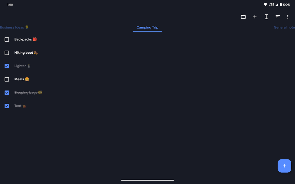 Fossify Notes Beta - عکس برنامه موبایلی اندروید