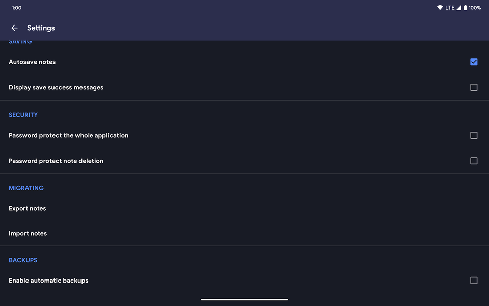 Fossify Notes Beta - عکس برنامه موبایلی اندروید