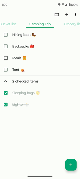 Fossify Notes Beta - Image screenshot of android app