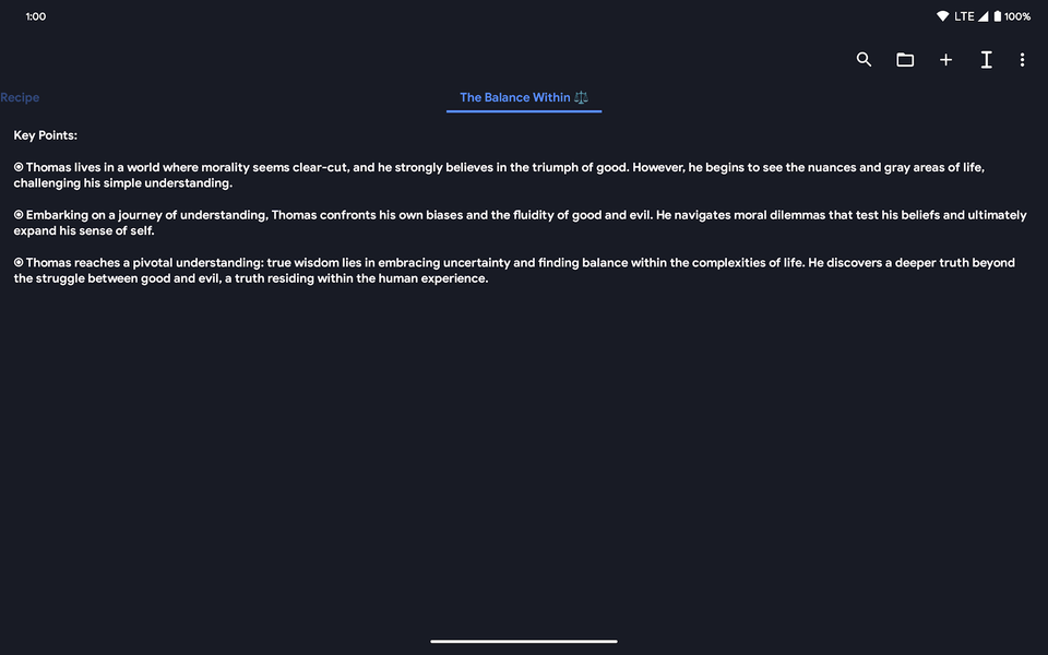 Fossify Notes Beta - عکس برنامه موبایلی اندروید
