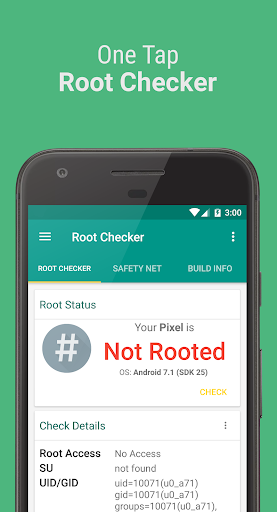 Root Checker - عکس برنامه موبایلی اندروید