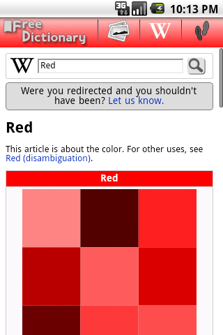 Free Dictionary Org - عکس برنامه موبایلی اندروید