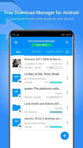 Free Download Manager - FDM - Image screenshot of android app